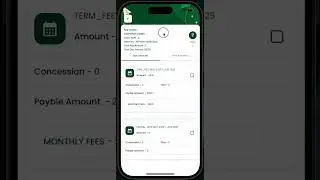 Making fee Payment Online through Edusoft School ERP Mobile Application.