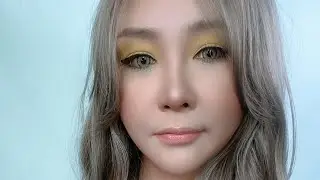 Yellowgreen Mint ombre summer makeup/옴브레 민트 메이크업