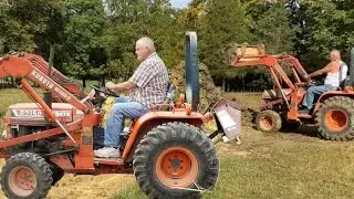 1989 Kubota B2150 | digging livestock pond