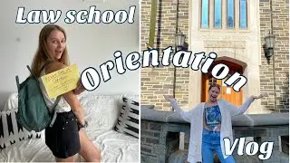 LAW SCHOOL ORIENTATION VLOG || CORNELL LAW