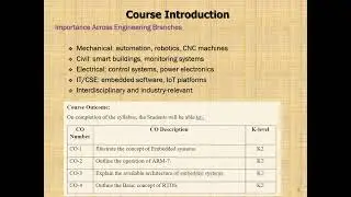 Introductory lecture on Embedded Systems