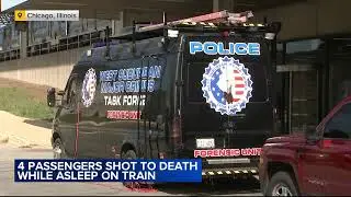 4 people shot, killed on train near Chicago