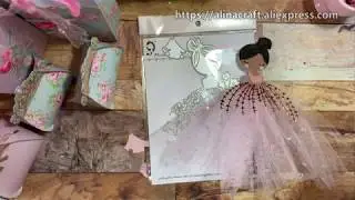 AlinaCraft DT Project Share -- Ballet girl/Crown box/Easter #alinacraft #alinacutle #aliexpress