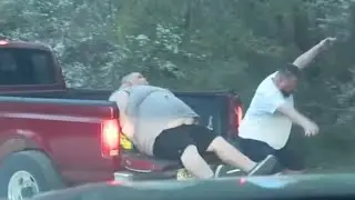 HillBilly Police Chase Off-Road Chuckin&rsquo; Brews, Sleeves of Cookies @ the Squad Car