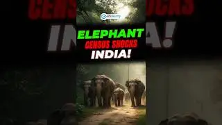 🌿 Elephant Census 2025 Explained! | India&rsquo;s 22,446 Giants in Peril 🐘