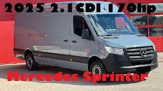 Mercedes Sprinter 2025 (2.1 317 CDI 170hp) | POV Test Drive