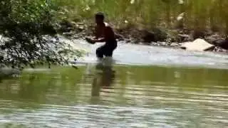 Fishing at Iril River Manipur