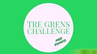tre grens challenge med en kompis