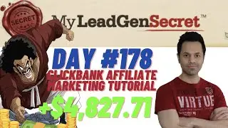 [$1,200/Month] Clickbank Affiliate Marketing Tutorial For Beginners In 2022 (MLGS 178)