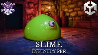 Slime Character Pack &bull; Infinity PBR &bull; Unity Fantasy RPG Game Dev