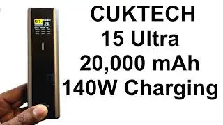 CUKTECH 15 Ultra Power Bank Review - Smart, Fast, and Powerful
