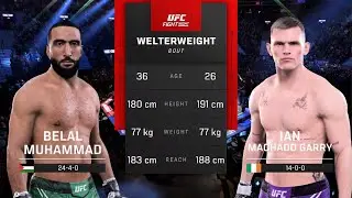 Belal Muhammad vs Ian Garry | UFC 5 Full Fight