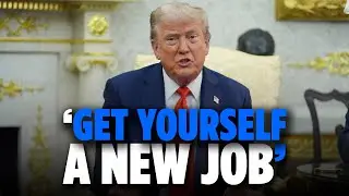 Trump Tells Reporter &lsquo;You Ought To Get Yourself A New Job&rsquo; Over Putin Question | TRENDING