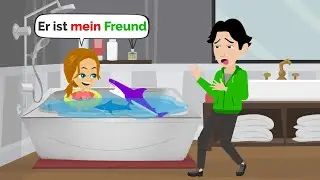 Mila spielt mit Hai |  Deutsch lernen |  deutsch verstehen