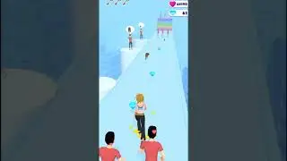 makeover run game_all levels new update_ios/android phone gameplay 👰&hearts;️💋 #shorts