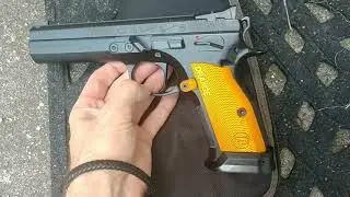 CZ 75 Tactical Sports Orange update:. Small problem