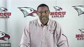 JAMES HILL SPORTS MEAC HBCU NC CENTRAL EAGLES FOOTBALL HEAD COACH TREI OLIVER TALKS WINNING 9-1-2025