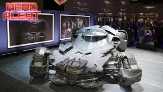 'Dawn of Justice' Wonder Woman Costume & Batmobile Revealed
