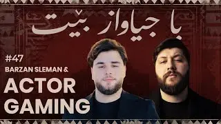 Barzan Sleman with Actor gaming at MIM & Zebaz Podcast 🎙️