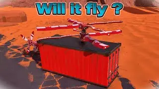 I made a HELI to lift Containers