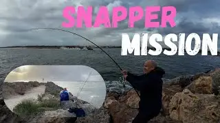 Soaked but Successful? 2 Days Fishing for Landbased Snapper, Western Australia