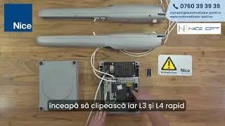 Programare automatizare poarta batanta Nice Wingo2024KIT