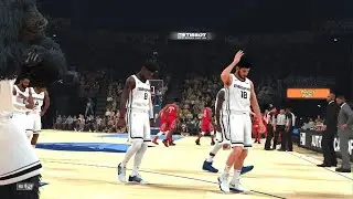 NBA 2K19 Houston Rockets vs Memphis Grizzlies 2018-19 season