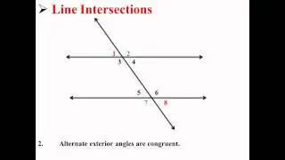 Rules for Line Intersections