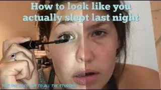 HOW TO LOOK WELL RESTED