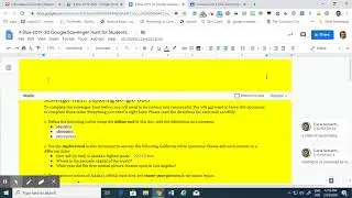 Inserting a Header and Page Numbers in a Google Doc