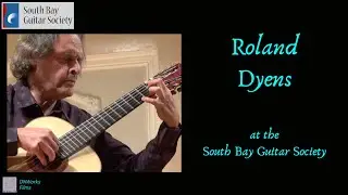Roland Dyens - Tchaikovsky:  'Bagatelle - June'