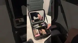 Perfect 2-Week Japan Makeup Bag Essentials | Light-Up Mirror & Travel Organizer