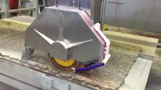 New Wolf Machinery Bridge Saw - Rotating Tilt Table Miter, Tilting Saw Head, Laser & Programmable