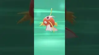 pokemon brilliant diamond, Magikarp evolui para Gyarados.