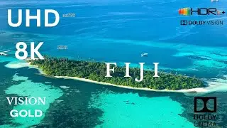 FIJI - 8K NATURE RELAXING  Film With Inspiring Cinematic Soundtrack - 12K (60fps) Video Ultra HD