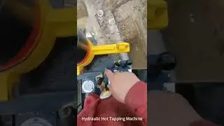 #hottapping #linestop High pressure Hydraulic Hot Tapping Machine