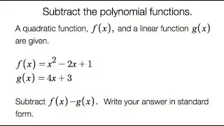 Operations with Polynomials using Desmos