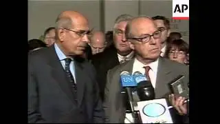 UN chief weapons inspector comments after briefing