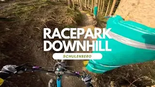 Racepark Downhill ⚫️ Bikepark Racepark Schulenberg Harz full run POV RAW