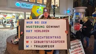 Ulm,21.11.2025 #demo f&uuml;r #frieden #freiheit #selbstbestimmung in #ulm - #live #livestream #2111