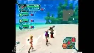 Phantasy Star Online Episode I & II GameCube Gameplay