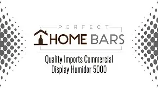Quality Imports Commercial Display Humidor 5000 &middot; Home Bars & Home Bar Furniture &middot; Perfect Home