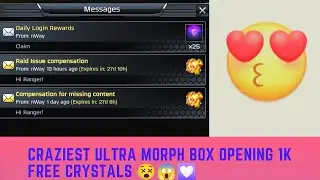 2x BEST Ultra Morph Box Opening Ever ✨😵 - Power Rangers Legacy Wars