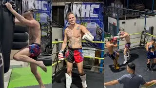 Тренировки в зале KHC Muay Thai в Бангкоке 🇹🇭