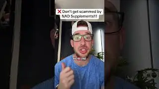 Avoid NAD Supplement Scams! #nadbenefits #nadbeforeandafter #nadsupplement