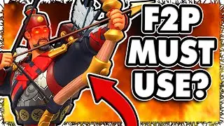 BEST Legendary ARCHER Commanders for F2P! Rise of Kingdoms Archer Guide F2P (Best Equipment & Civ!)