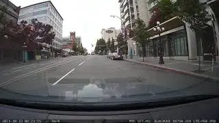 Completely oblivious.