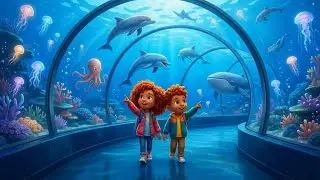 Oceanic Daydreams 🐚🌊✨ | Lo-Fi 432 Hz Soothing Aquarium Sights with Friends 🐬🐙🐳