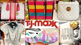 TJ MAXX SHOP WITH ME 2022 | DESIGNER HANDBAGS, SHOES, SPRING CLOTHES, RAE DUNN, ACCESSORIES, JEWELRY