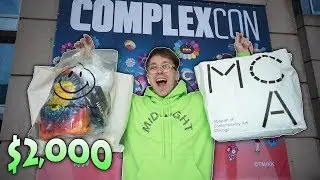 I Spent $2,000 At COMPLEXCON Chicago & The Virgil Off White MCA Installation